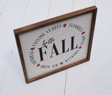 HELLO FALL Farmhouse Sign | Hello Fall Sign