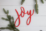 JOY Word Cutout | Christmas JOY Decor | Wood Cutout