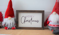 MERRY CHRISTMAS Sign | Modern Christmas Sign | Christmas Decor Sign