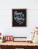 To ALL a GOOD NIGHT Farmhouse Style Christmas Sign | In 3 Sizes | White or Black