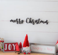 MERRY CHRISTMAS CUTOUT |  Christmas Word Cutout | Merry Christmas Words