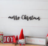 MERRY CHRISTMAS CUTOUT |  Christmas Word Cutout | Merry Christmas Words