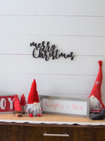 MERRY CHRISTMAS CUTOUT |  Christmas Word Cutout | Merry Christmas Words