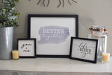 YOU + ME Small FARMHOUSE Style Sign | Modern Rustic Valentine's Day Sign
