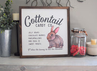 COTTONTAIL CANDY CO. Farmhouse Sign Easter