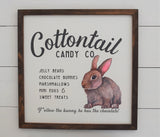 COTTONTAIL CANDY CO. Farmhouse Sign Easter