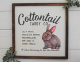 COTTONTAIL CANDY CO. Farmhouse Sign Easter