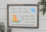 Smile Like A Child Farmhouse Sign |  SPRING FARMHOUSE DECOR |  Spring Farmhouse Sign  |  Inspire Sign
