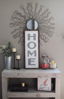 HOME FARMHOUSE SIGN  |  Modern Rustic Home Sign |  Home Decoration Sign