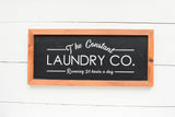 LAUNDRY FARMHOUSE SIGN |  Modern Rustic Farmhouse Laundry Sign