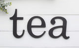 EAT | TEA Letter CUTOUTS | Eat Kitchen Letter Decor | Eat Kitchen Wall Decor | Gallery Decor