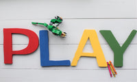 PLAY  READ  TOYS  Playroom Sign |   Playroom Decor |  Play Wood Letters  |  Play Sign  |  Play Wood Sign