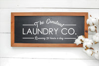 LAUNDRY FARMHOUSE SIGN |  Modern Rustic Farmhouse Laundry Sign
