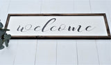 WELCOME Farmhouse Style SIGN   LARGE