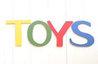 PLAY  READ  TOYS  Playroom Sign |   Playroom Decor |  Play Wood Letters  |  Play Sign  |  Play Wood Sign