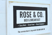 PERSONALIZED B&B Sign | Bed and Breakfast Bedroom Decor | Bedroom Sign | Bedroom Wall Decor