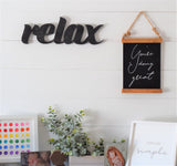 KEEP LIFE SIMPLE Modern Rustic Wall Decor |  Home Decor