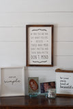 KEEP LIFE SIMPLE Modern Rustic Wall Decor |  Home Decor