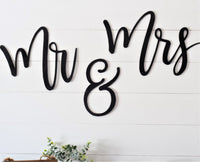 MR & MRS CUTOUTS  |  Mr Mrs Decor |  Wedding Decor | Wedding Gift