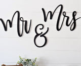 MR & MRS CUTOUTS  |  Mr Mrs Decor |  Wedding Decor | Wedding Gift
