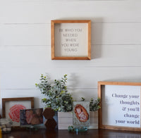 ROSE IN BLOOM Farmhouse Style Sign