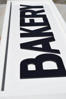 BAKERY 3D Modern Rustic Sign |  Modern Rustic Farmhouse Style Kitchen Decor