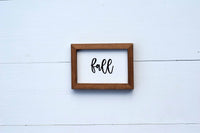 PUMPKIN Vibes + FALL + Red LEAF Signs Set of 3 | Fall Tier Tray Signs | Sign Set Autumn