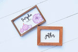 PUMPKIN PATCH +  GATHER Set of 2 | Fall Tier Tray Signs | Sign Set Autumn