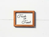 TRICK or TREAT + Hocus Pocus Set of 2 | Fall  HALLOWEEN Tier Tray Signs | Sign Set Autumn