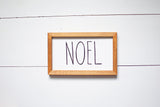 FARMHOUSE CHRISTMAS SIGNS | Perfect for Tier Trays, Mantles & Shelves | Ho Ho Ho Jolly Noel Joy