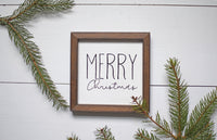 MERRY CHRISTMAS or BELIEVE in the Magic of Christmas Sign