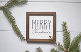 MERRY CHRISTMAS or BELIEVE in the Magic of Christmas Sign