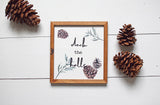 DECK the HALLS CHRISTMAS Sign | Farmhouse XMas Decor