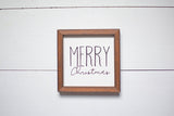 MERRY CHRISTMAS or BELIEVE in the Magic of Christmas Sign