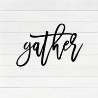 Gather Wood Cutout