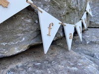 FALL BANNER BUNTING Wood