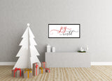 JOY to the WORLD Holiday Sign | Christmas Farmhouse Style Sign