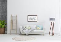 FAMILY No Matter What Sign | Being a Family Wood Sign | Farmhouse Wall Decor