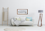 Make the Most of this Beautiful Day Sign | Wood Sign | Farmhouse Wall Decor