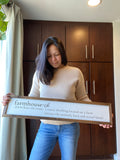 Farmhouse-ish Wood sign