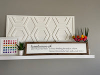 Farmhouse-ish Wood sign