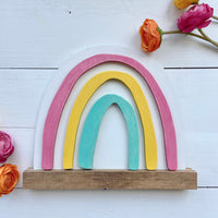 Rainbow 3D Shelf Sitter