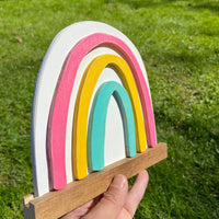 Rainbow 3D Shelf Sitter
