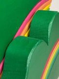 Four Leaf Clover Table Decor | St. Patrick’s Day Clover Decor | Clover Rainbow Mantle Accent | Shamrock Decor
